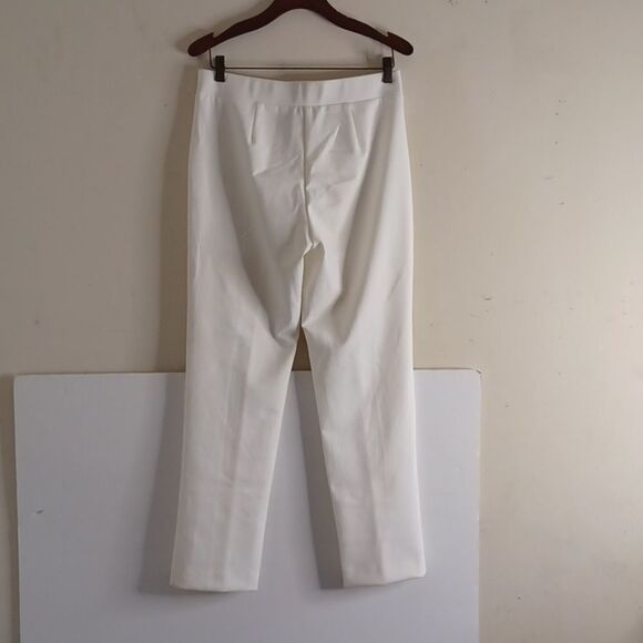 Elegant White Women's Pants - Picture 6 of 12